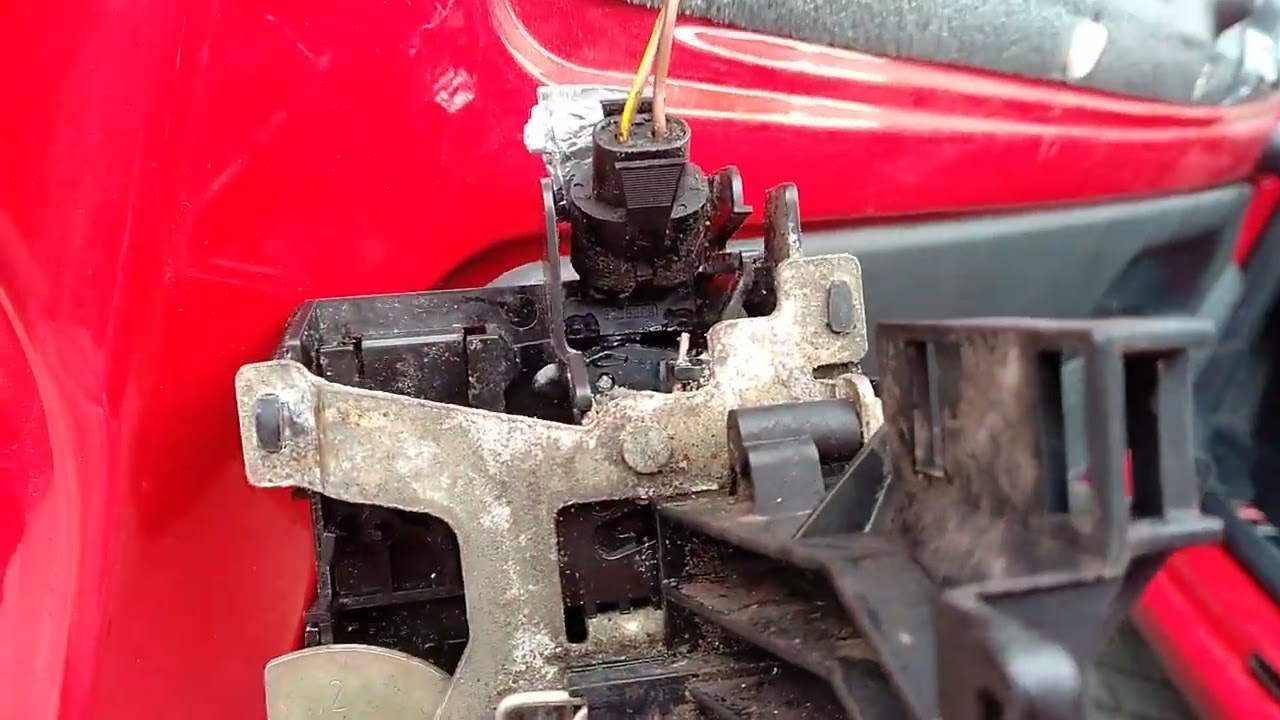 VW Lupo Türkontaktschalter Diagnose des Problems und 0,- € Improvisation