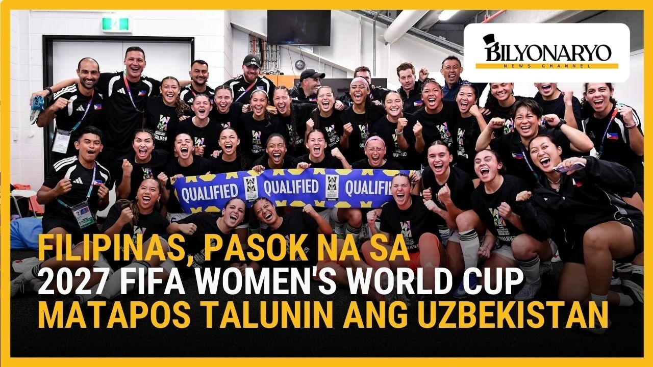 Brazil Bound: Filipinas, pasok na sa 2027 FIFA Women's World Cup matapos talunin ang Uzbekistan, 2-0