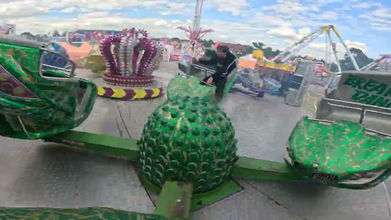 Lunapark Holý - karuzela Break Dance on ride Śmigiel 2025