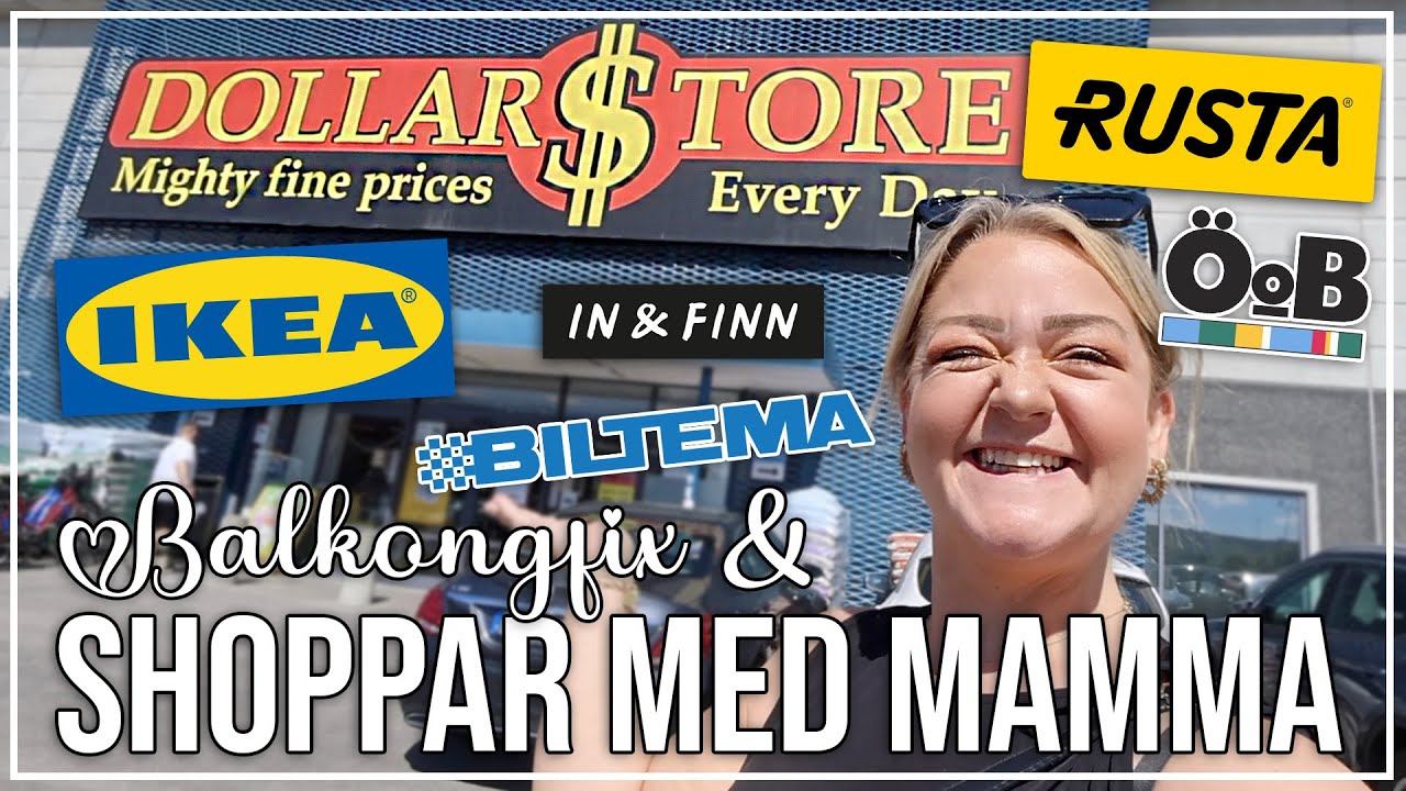HANDLAR & FIXAR | IKEA, DOLLARSTORE, RUSTA, JYSK, MATV&Auml;RLDEN, &Ouml;B OSV