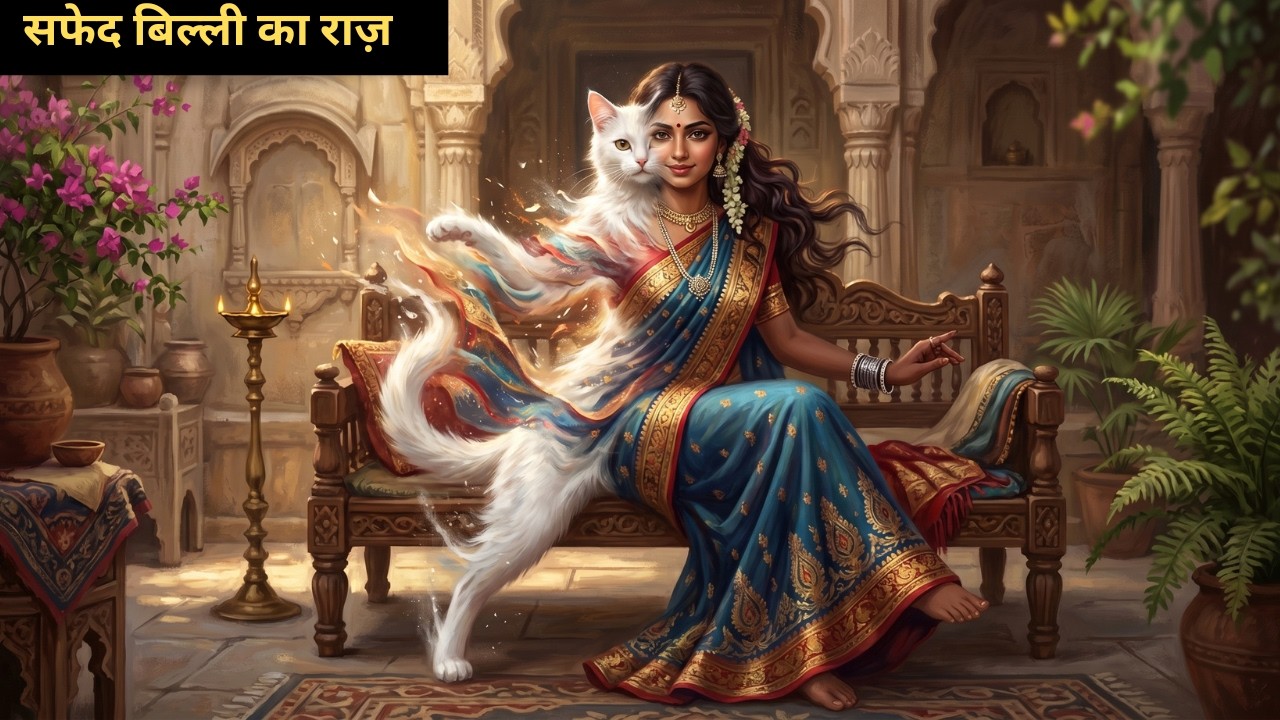 बिल्ली और राजकुमार की प्रेम कहानी | Cat Princess Love Story | Hindi Fairy Tales