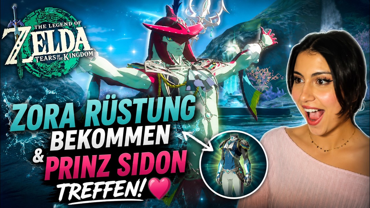 Zora Rüstung bekommen & Prinz Sidon treffen | Tears of the Kingdom First Playthrough Deutsch #1