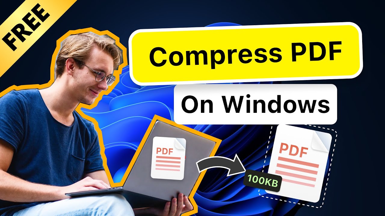 How to Compress PDF File Size | Windows App
