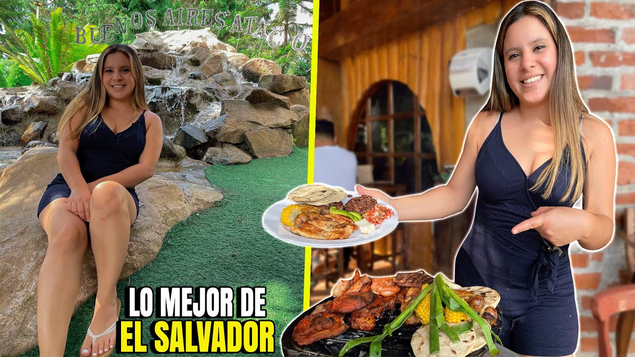 El Mejor Restaurante En RUTA Las FLORES *Buenos Aires Ataco* El Salvador 🇸🇻
