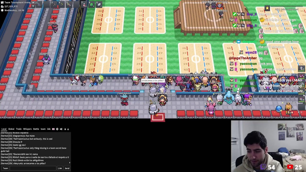 PokeMMO PvP Team Tournament Today!