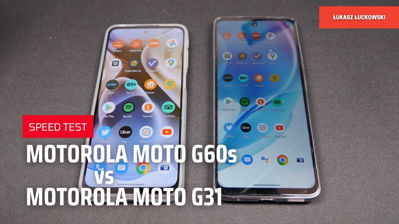 MOTOROLA Moto g60s vs MOTOROLA Moto g31 Speed Test Helio G95 vs Helio G85