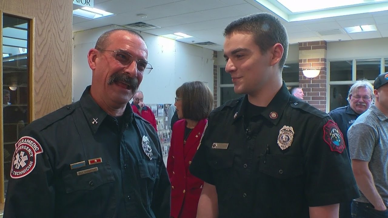 Burnsville Firefighter Gets Surprise At Retirement Ceremony