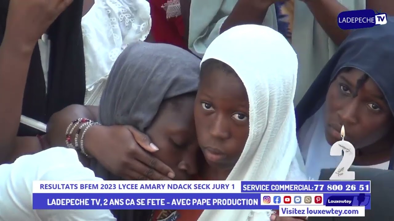 BFEM 2023: Les résultats du jury 2 du lycée Ahmadou Ndack SECK