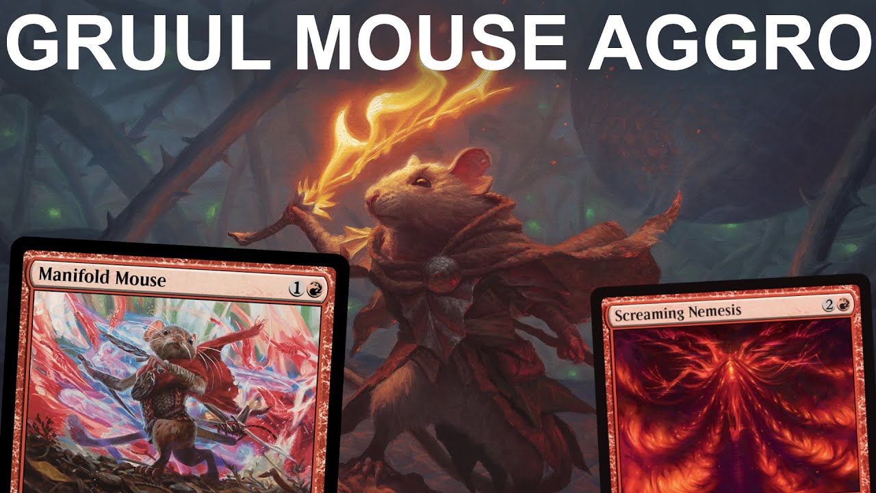 CHEESE THEM OUT! Standard Gruul Mouse Aggro. Spotlight Series Prep! MTG Ambassador
