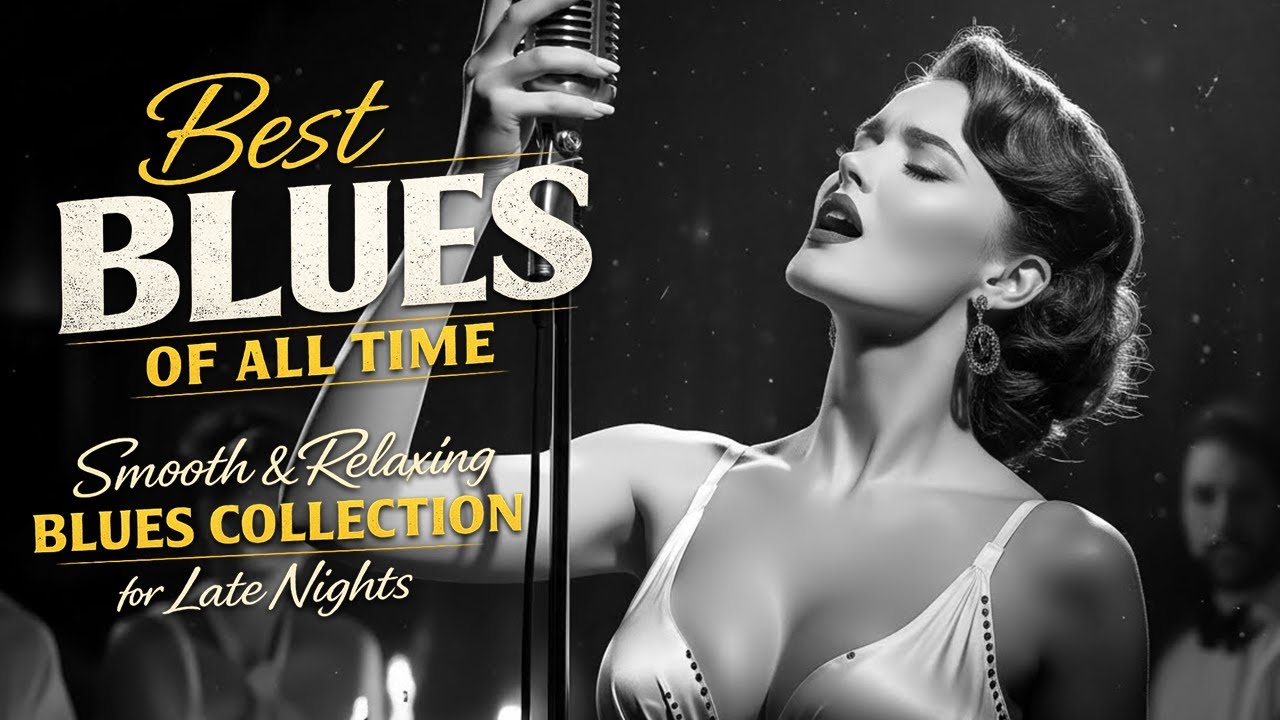 Best Blues of All Time – Smooth & Relaxing Blues Collection for Late Nights