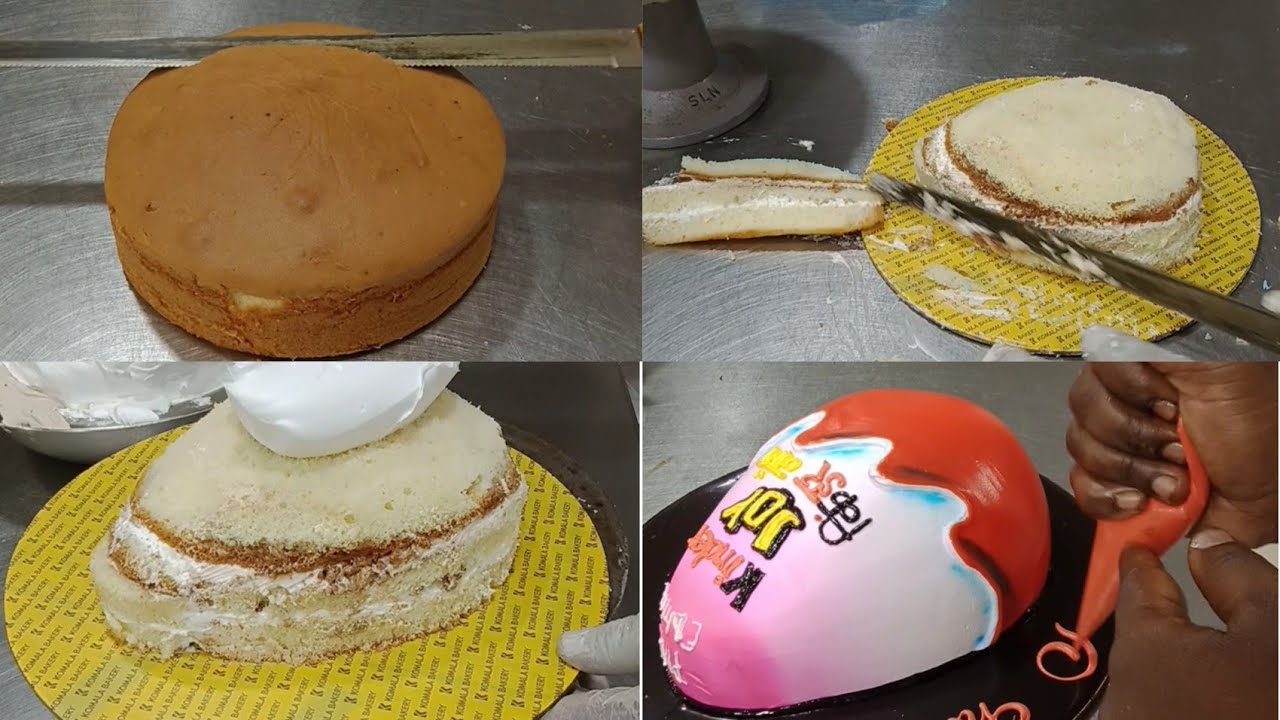 kinder joy cake decoration