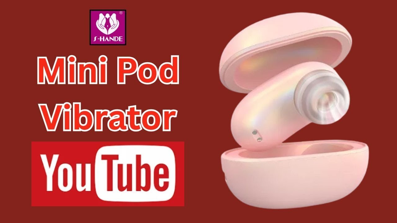 S-Hande Mini Pod X010 Ultra Quiet Waterproof Suction Vibrator