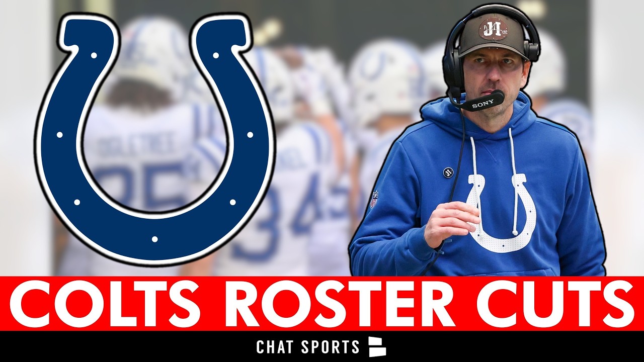 🚨 Colts Roster SET - Initial 53 Man Roster Cuts For 2026 Ft. Blake Grupe & Colby Wooden