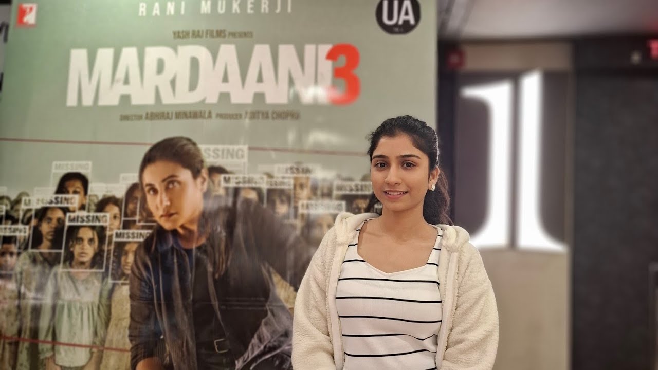 Movie Mardaani 3 📽️ #movie #moviereview #youtube #vlog #explore 