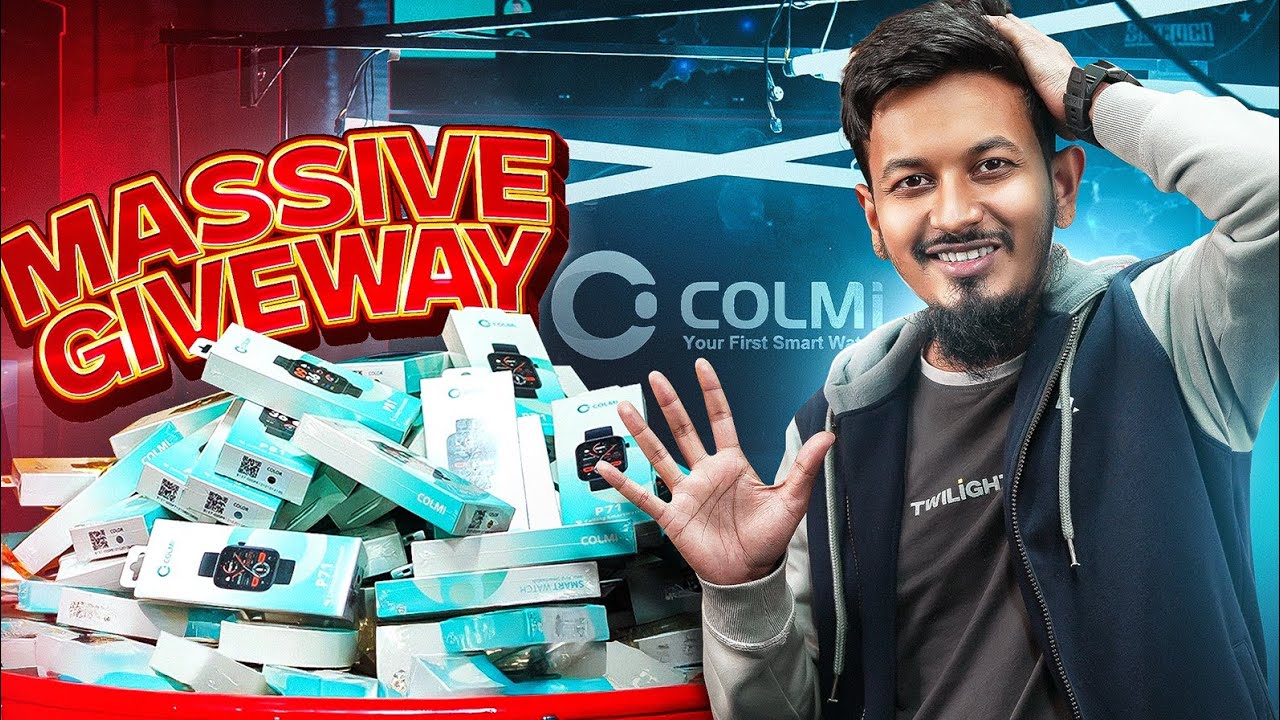 স্টুডেন্ট বাজেট ফ্রেন্ডলি Colmi Smartwatch | *50 pcs Giveaway*