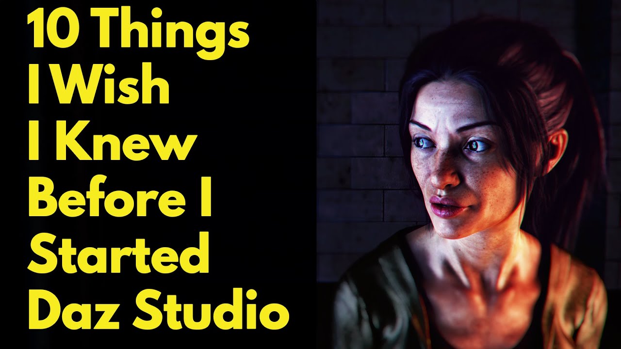 10 Things I Wish I Knew Before I Started Daz Studio