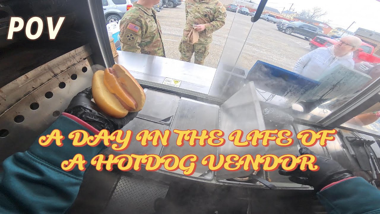 Cart POV : A HotDog Vendors Dream! 