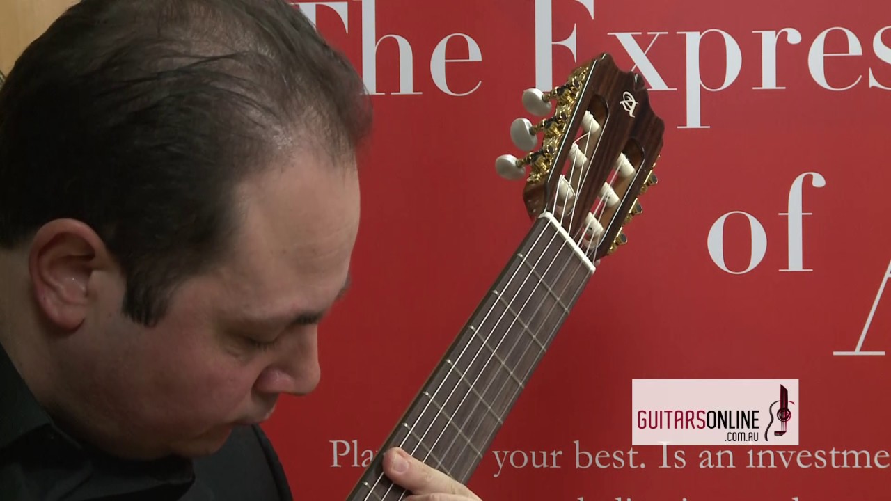 Alhambra Guitar, Model 50th Anniv Iberia Ziricote- Romance Anonimo-Interpreted by Giuseppe Zangari