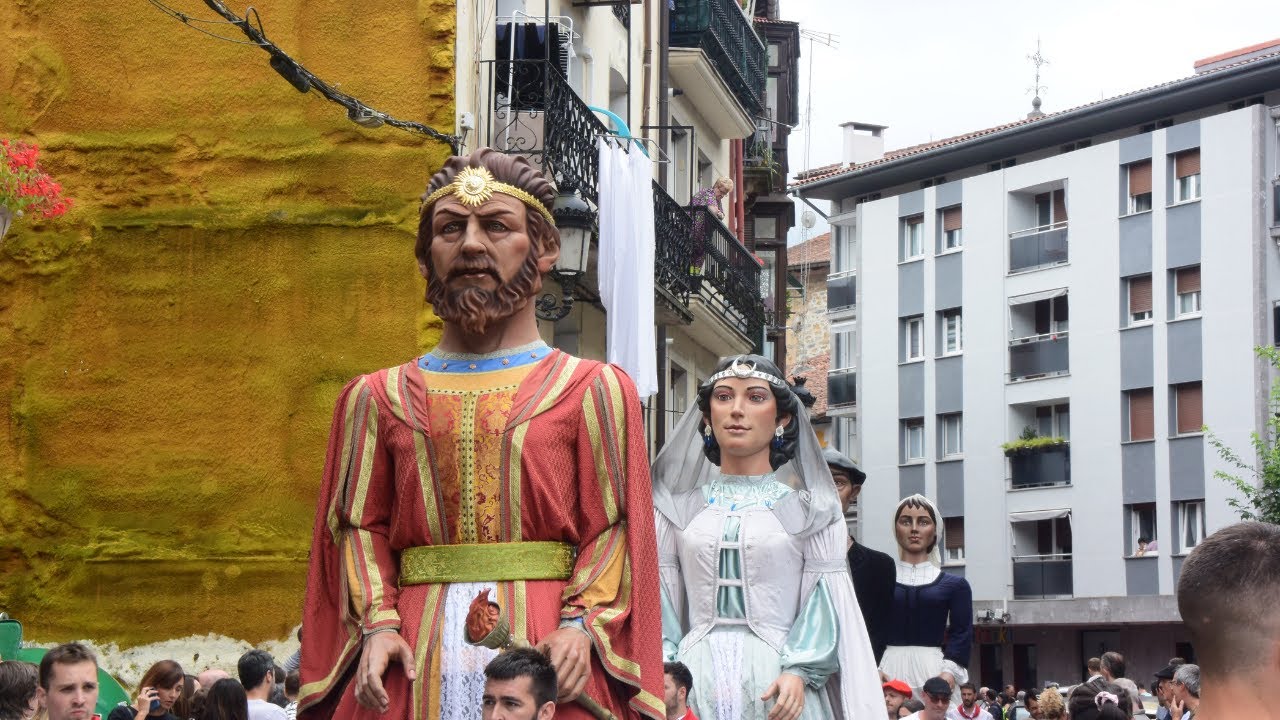 Azpeitiako erraldoi topaketa 2024/Concentración de gigantes Azpeitia 2024