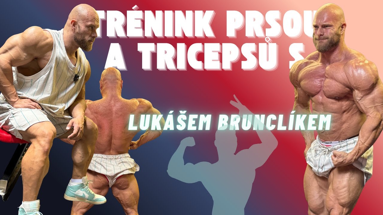 Trénink prsou a tricepsů s LUKÁŠEM BRUNCLÍKEM | 1 TÝDEN DO ZÁVODŮ OLYMPIA AMATEUR | PORTUGALSKO 2025