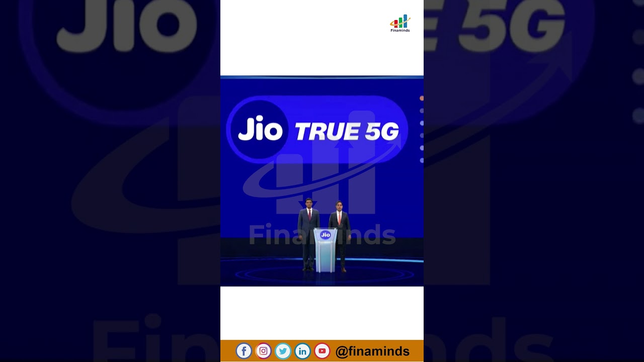 Reliance Jio's 5G expanding fast, services now available in 406 cities | Finaminds #reliance #jio