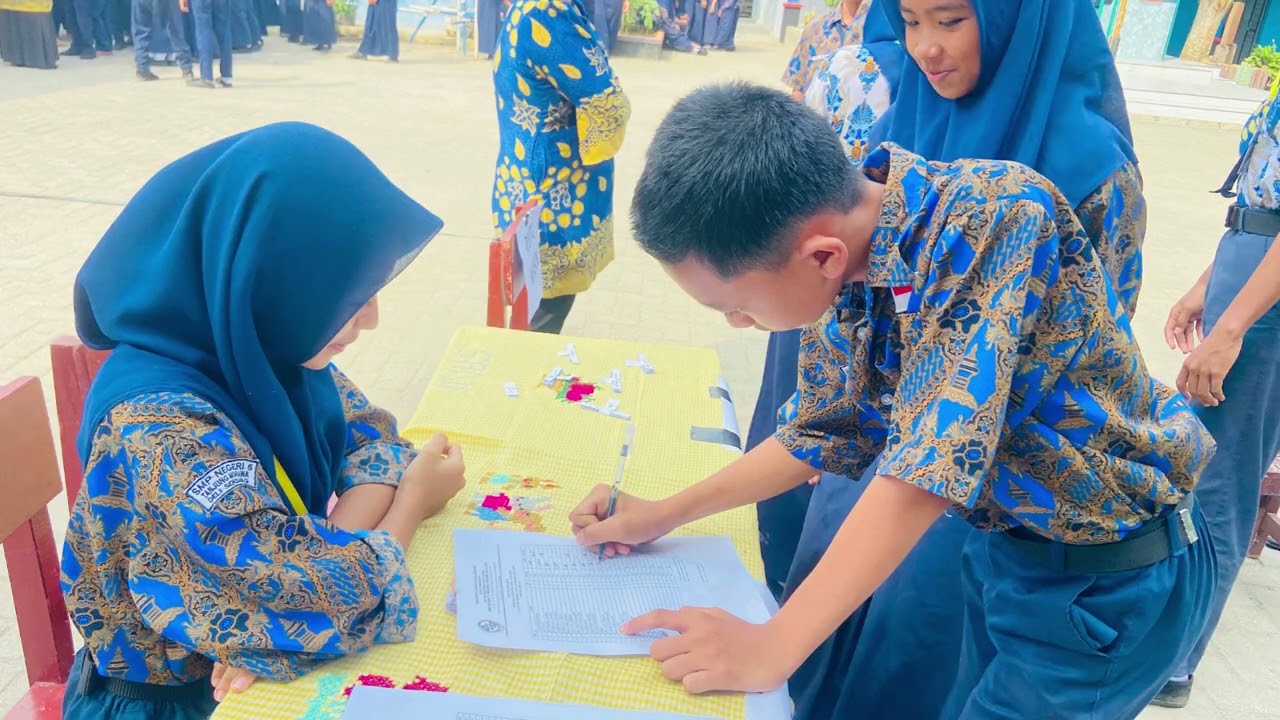 Kegiataan Pemilihan Pengurus OSIS UPT SPF Smp Negeri 5 Tanjung Morawa