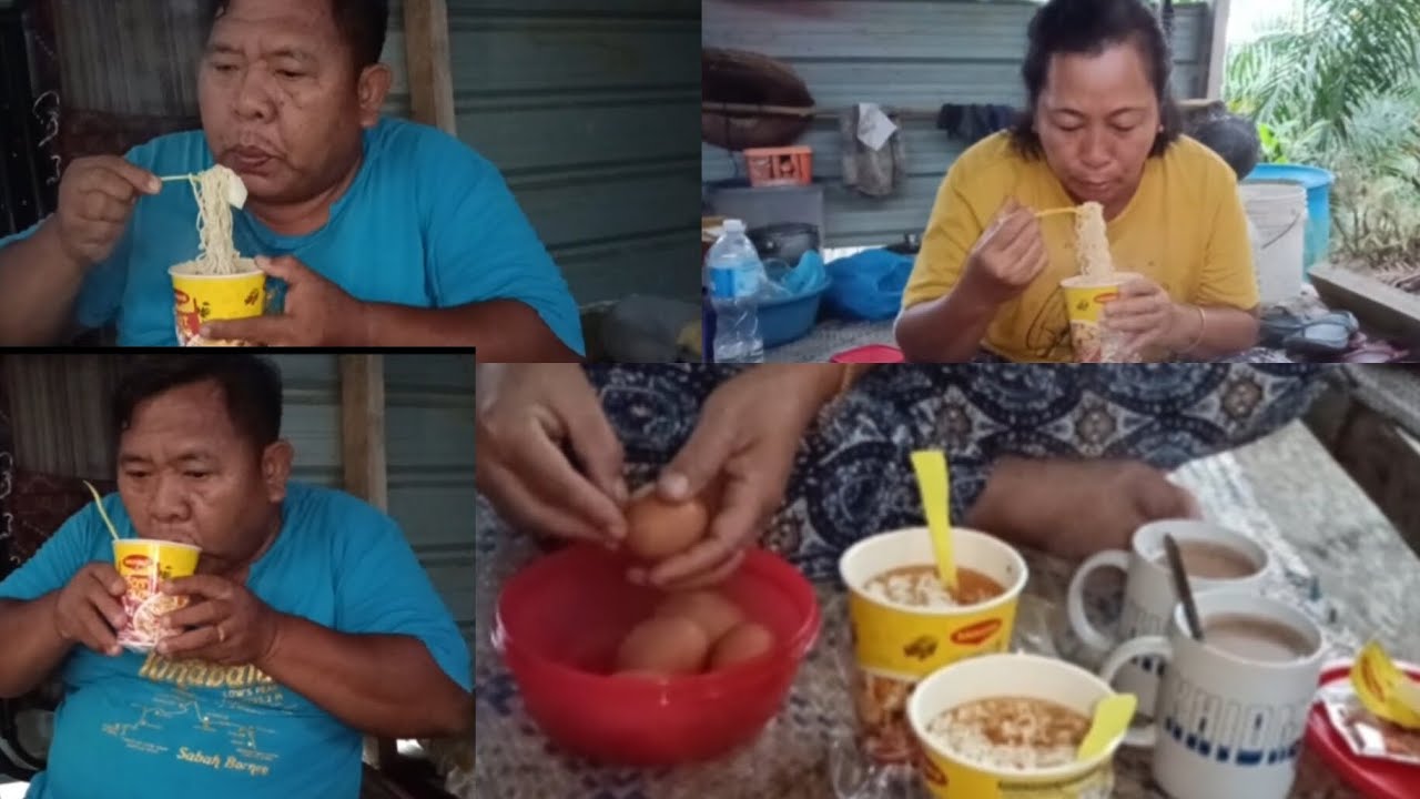 SUASANA PAGI HARI DI PONDOK KEBUN, SARAPAN PAGI MAGGI CUP DAN MERACUN RUMPUT  #ukaisenangkasenang 