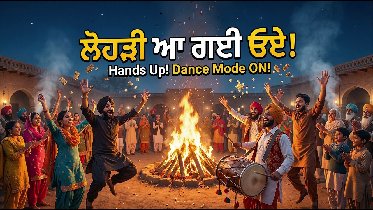 ਲੋਹੜੀ ਆ ਗਈ ਓਏ Lohri Aa Gayi Oye  | 🔥 | This Song Will Force You to Dance!