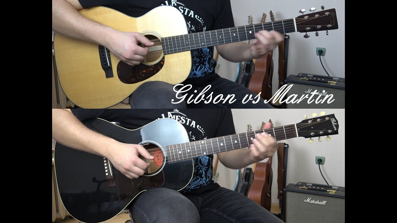 Gibson L-00 vs Martin 0018