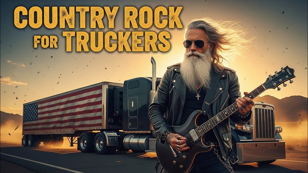 FEEL THE OPEN HIGHWAY – Southern Rock Country Truck Driving Playlist | Diesel Road Anthems.