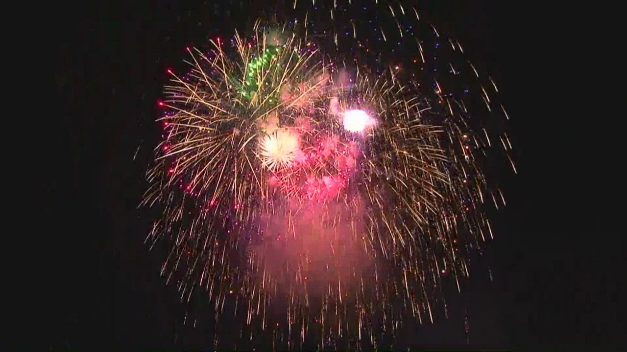 4th of July fireworks at Segra Park in Columbia, South Carolina: full video