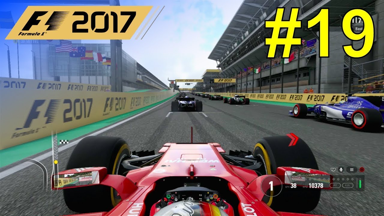 F1 2017 - Let's Make Vettel World Champion Again #19 - 100% Race Brazil