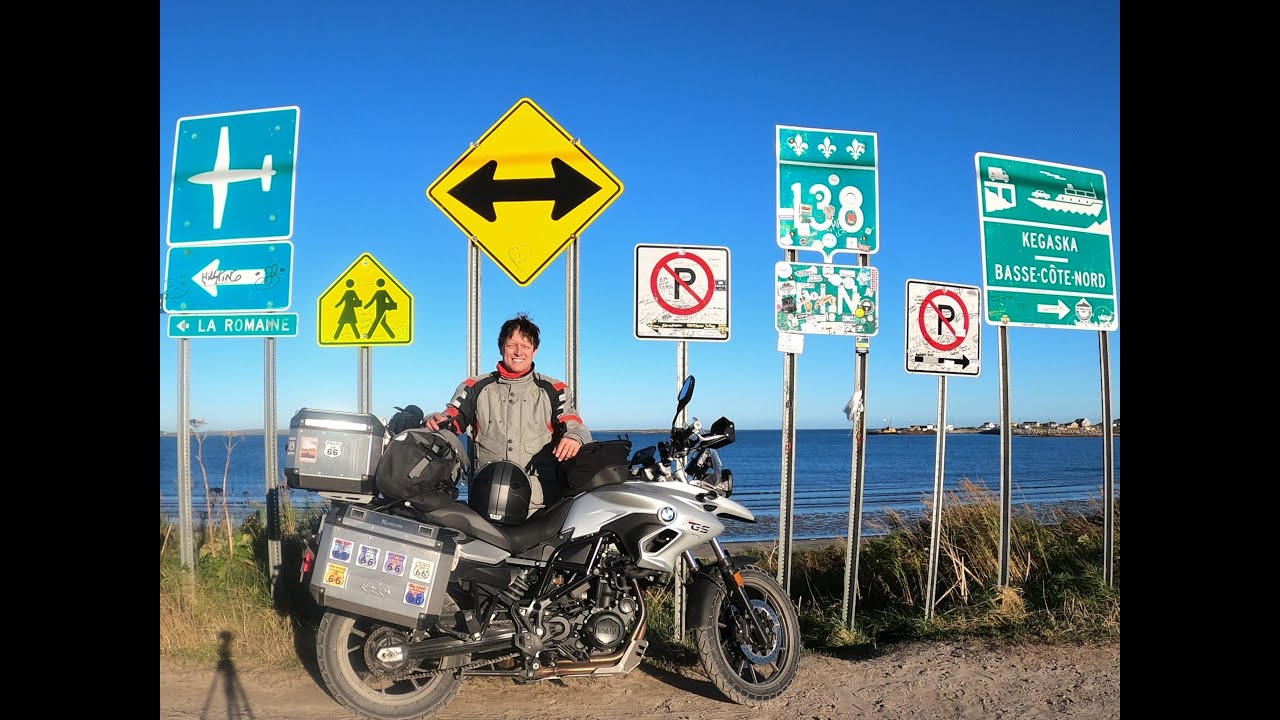 Road trip au Québec à moto