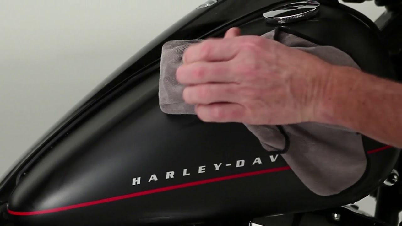 How To Clean Your Denim Paint (Matte Finish) | #HarleyDavidson