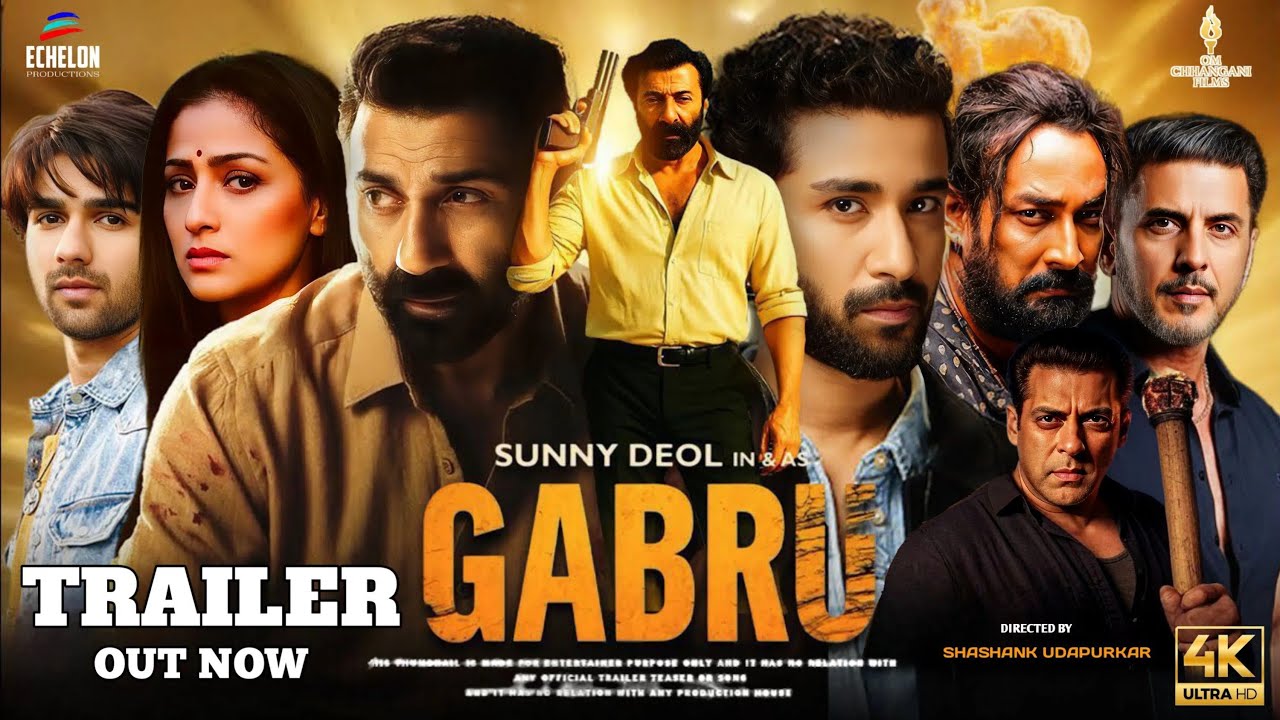 GABRU - Official Trailer | Sunny Deol | Salman Khan | Simran | Gabru Teaser | New Movies Trailer