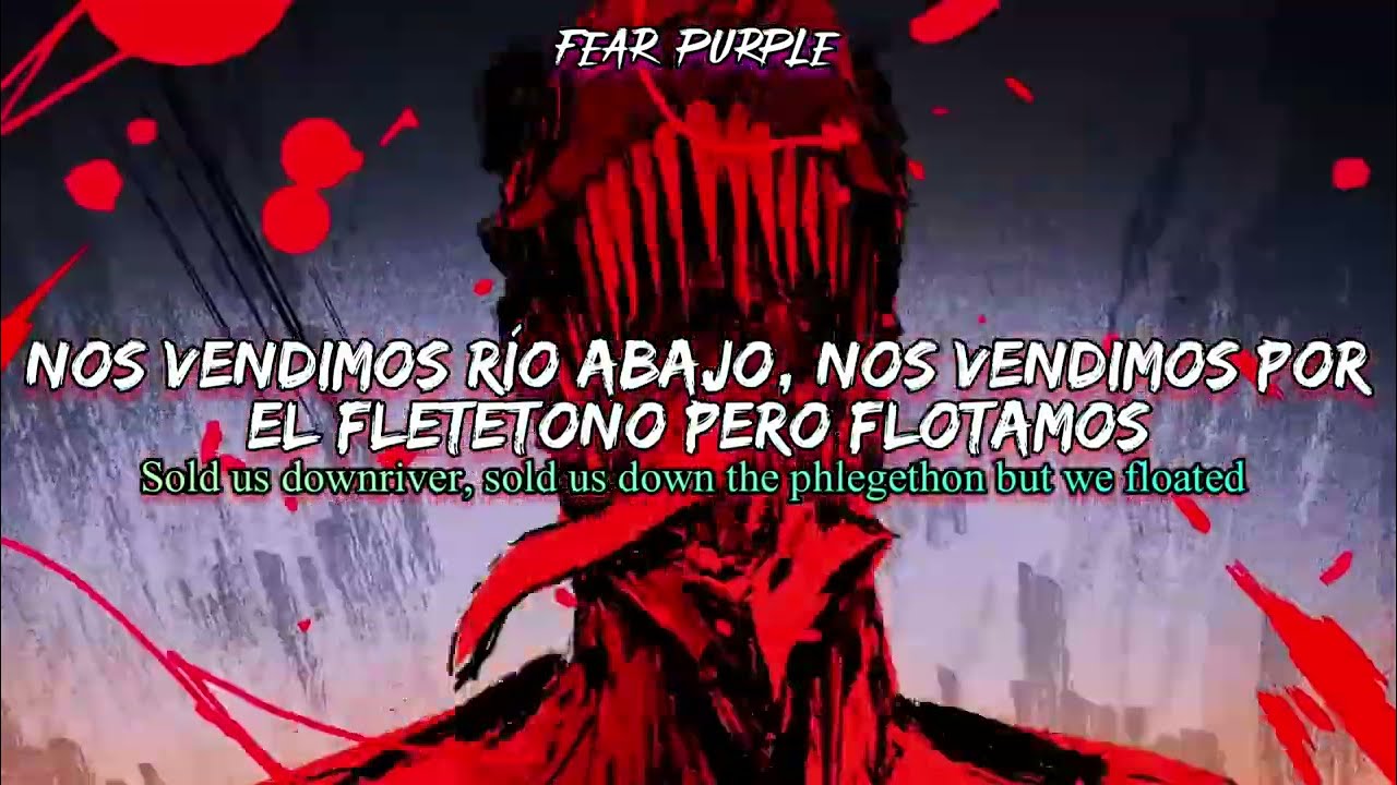 Grim Salvo x Witchouse 40k - BLACK RAINBOW - Sub español + Lyrics × VIDEO AMV
