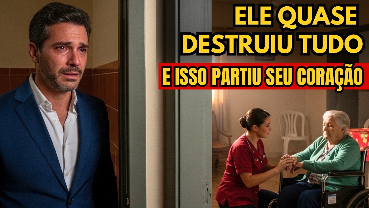 Milionário DOENTE seguiu a ENFERMEIRA até um ABRIGO… o que ela fazia lá PARTIU SEU CORAÇÃO