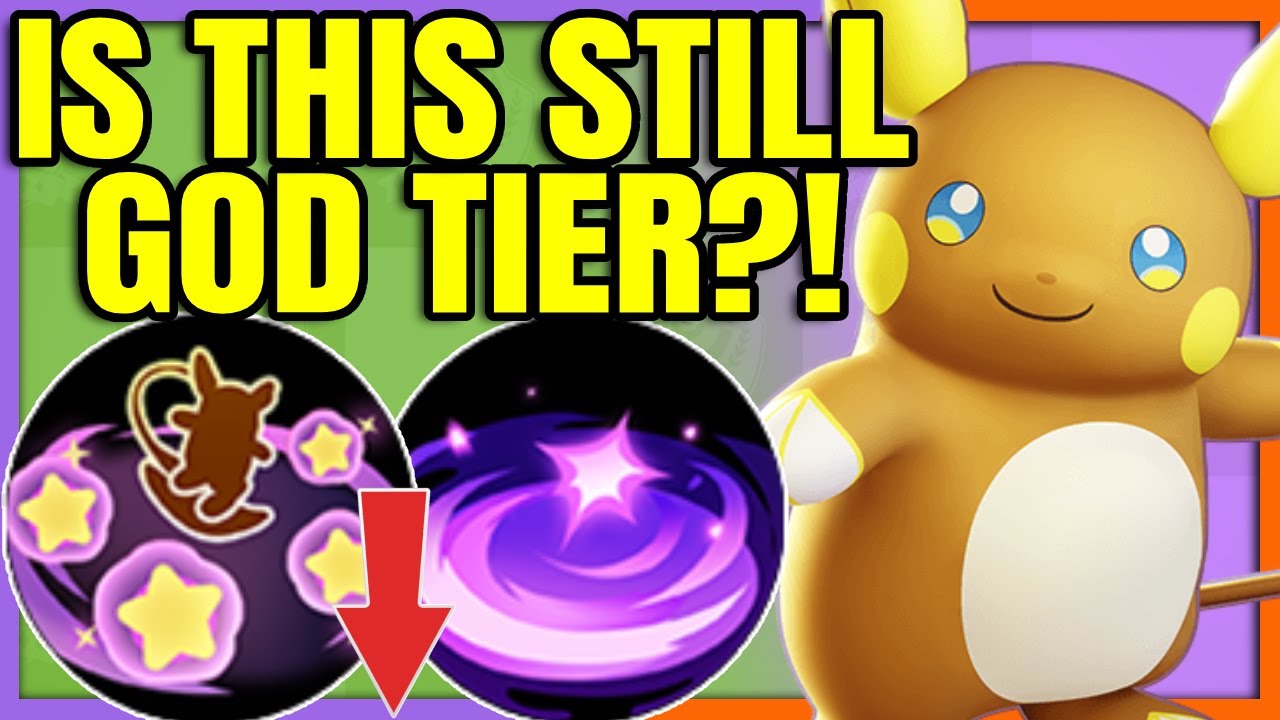 Is nerfed ALOLAN RAICHU still GOD TIER and worth to buy?! | Pokemon Unite