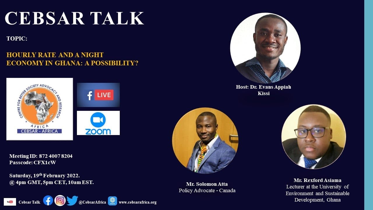 #CEBSAR_TALK Implementing the hourly rate payment system in Ghana