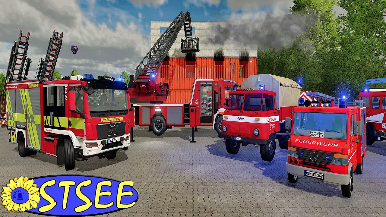 LS22 OSTSEE - BRANDHAUS: Große Einsatzübung mit allen Feuerwehren 🚒