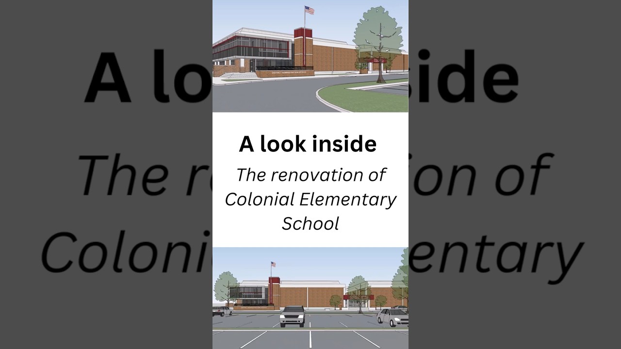 A look inside the Colonial Elementary School renovation project