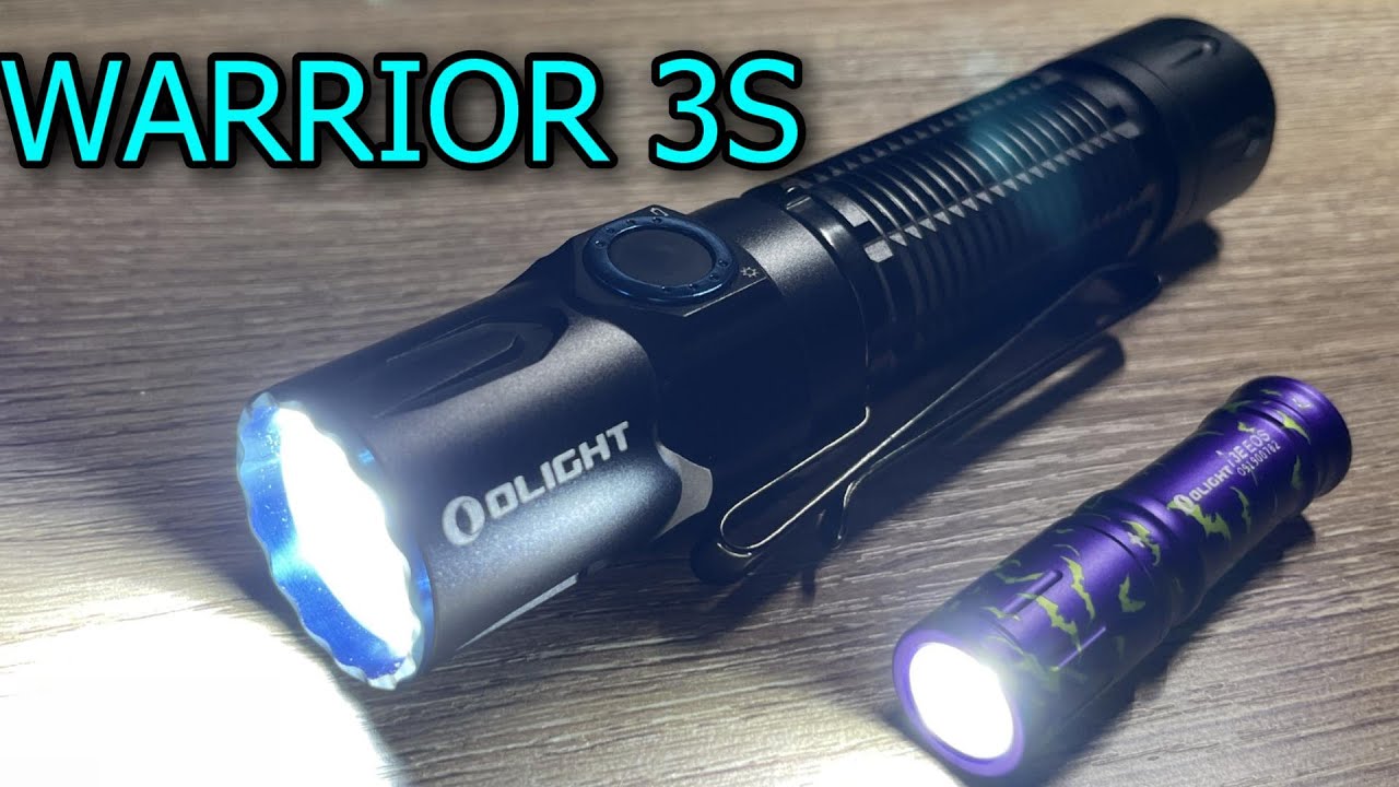 ずっと欲しかったタクティカルライトを購入！！【OLIGHT WARRIOR 3S】おまけのライト付き
