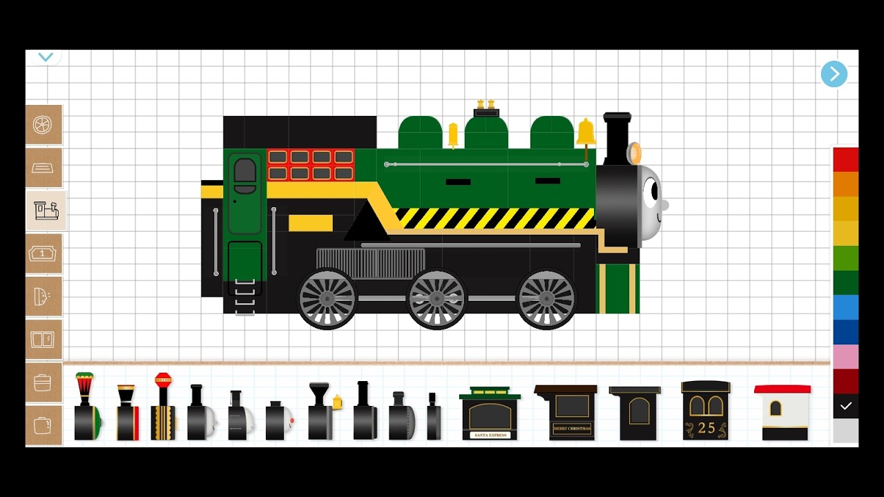 Labo Brick Train | PORTER The Dockside Engine