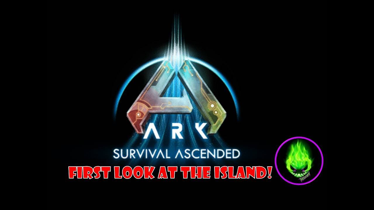 Ark Survival: Ascended First Look At The Island!