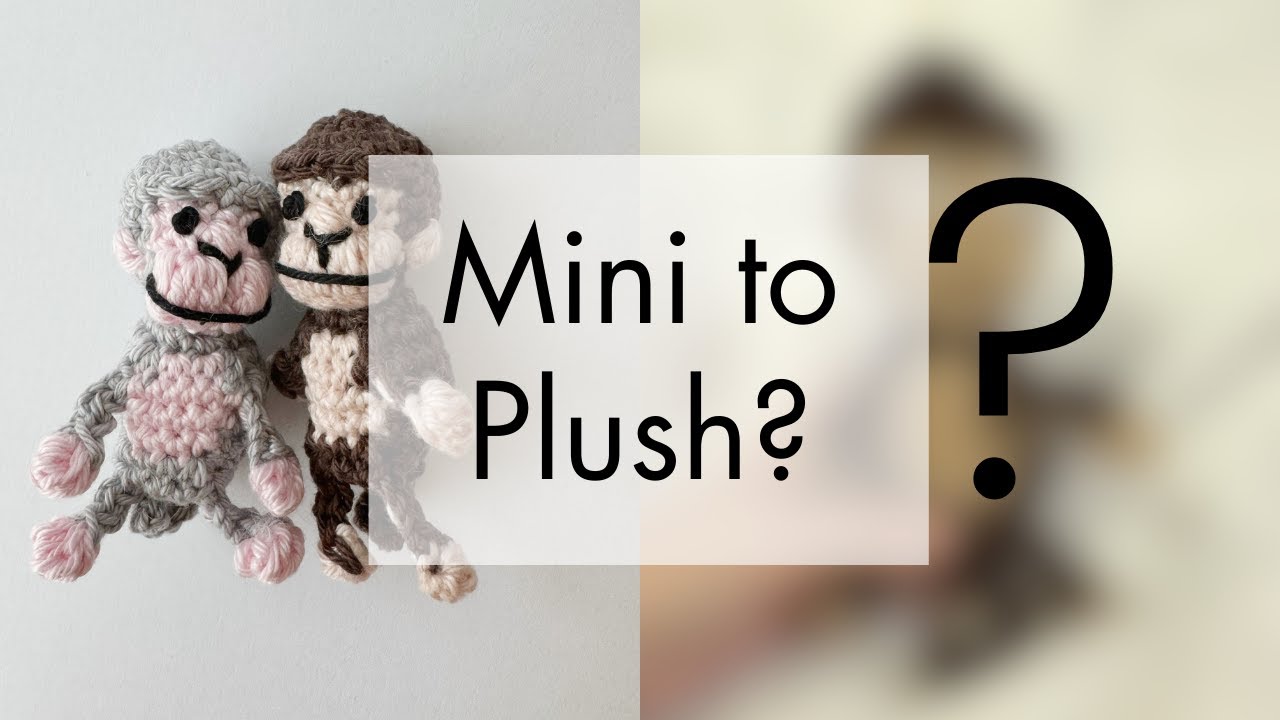 🧶 От миниатюры до плюшевой игрушки | За кулисами создания амигуруми из вязаных крючком изделий