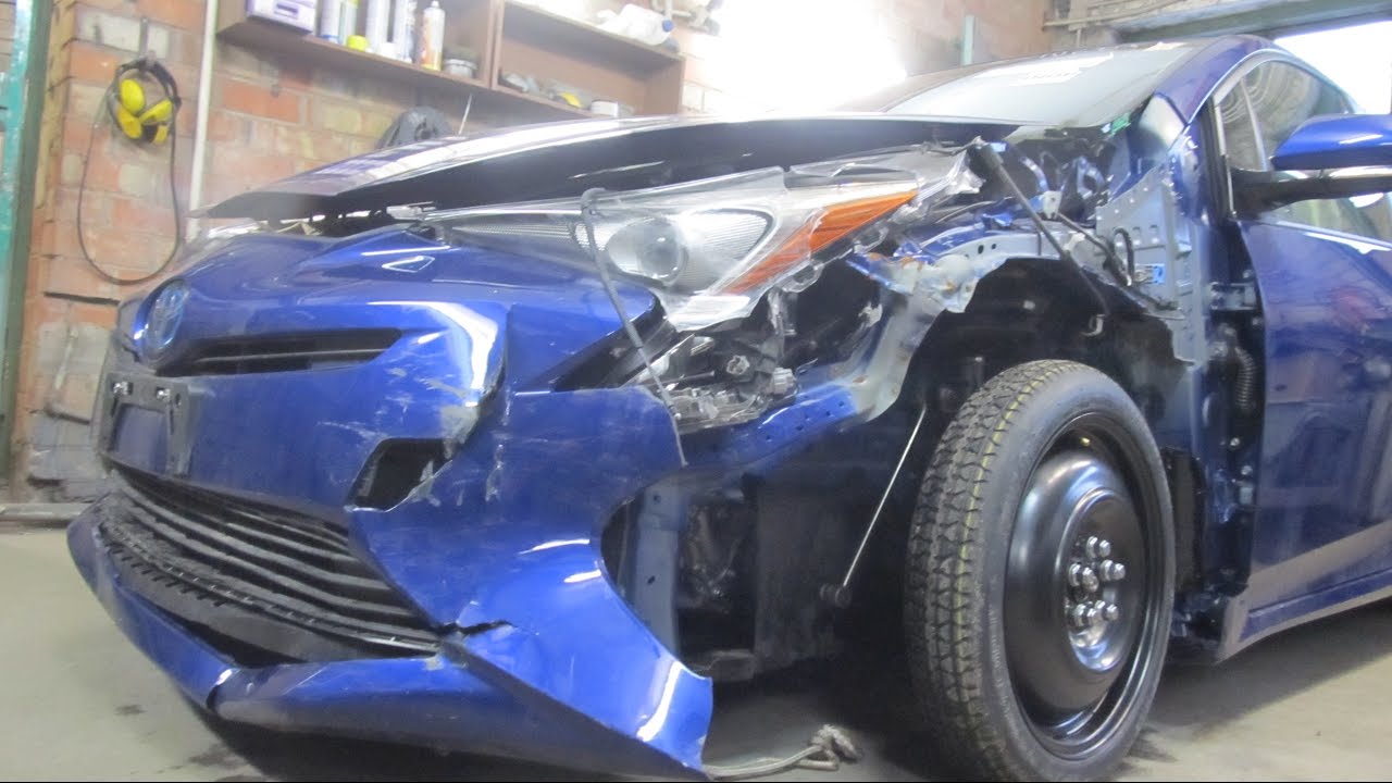 Toyota Prius. Body repair. Ремонт кузова.