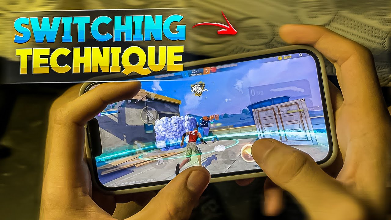 SWITCHING TECHNIQUE 🔥 BEST TRICK FOR HEADSHOTS- ONESHOT INDIA