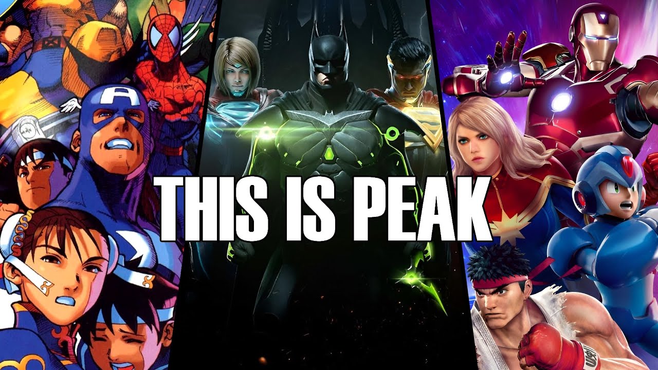 Superhero Fighting Games Are Awesome (i suck at them)