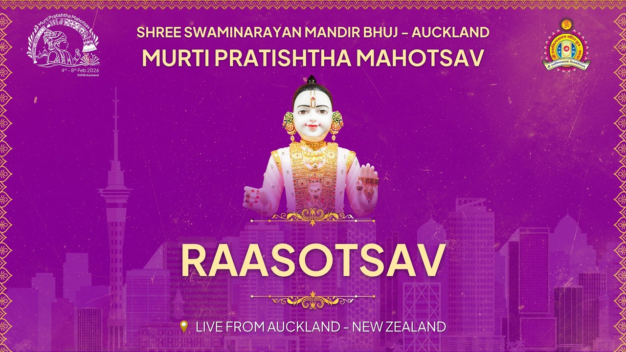 Auckland Mandir - Murti Pranpratishta Mahotsav - Rasotsav