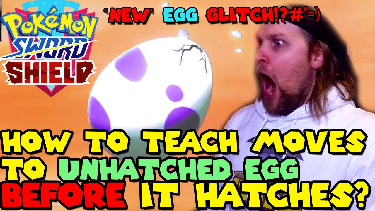 How to teach your EGG MOVES before it HACTHES in Pokemon Sword & Shield